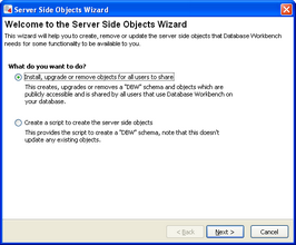 Server Side Object Wizard